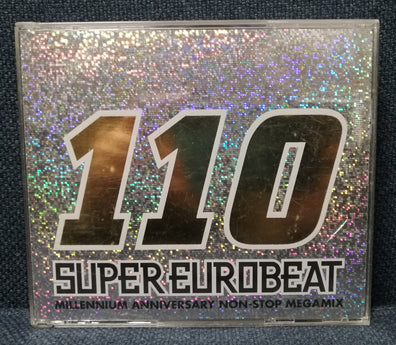 Super Eurobeat 110 MILLENIUM ANIVERSARY NON-STOP MEGA MIX Front Cover